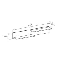 Mueble de Comedor, Mueble Salón, Acabado en Color Cañón, Medidas: 201 cm (Ancho) x 135 cm (Alto) x 41,4 cm (Fondo)