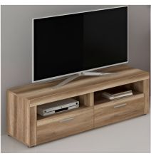 Mueble de Comedor, Mueble Salón, Acabado en Color Cañón, Medidas: 296 cm (Ancho) x 212 cm (Alto) x 41,4 cm (Fondo)