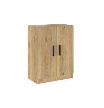 Conjunto de Muebles de Cocina Alto y Bajo de 2 Puertas en Madera Mauvella, 61x61x29 cm y 60x80x34 Cm