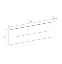 Conjunto Pack Cabecero y 2 Mesitas de Noche,Mesilla de noche 3 Cajones Color Mauvella, 160x45x1,6 cm (LargoxAltoxProfundo)