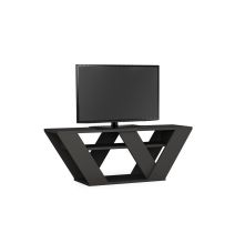 Mueble de TV Moderno con Estantes en Color Antracita 110x30x40 cm - Soporte de TV Elegante para Salón