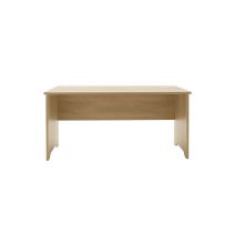 Mesa de Oficina Sin Cajón, Color Cambria, 150x75x75 cm - Espacio Amplio y Elegante